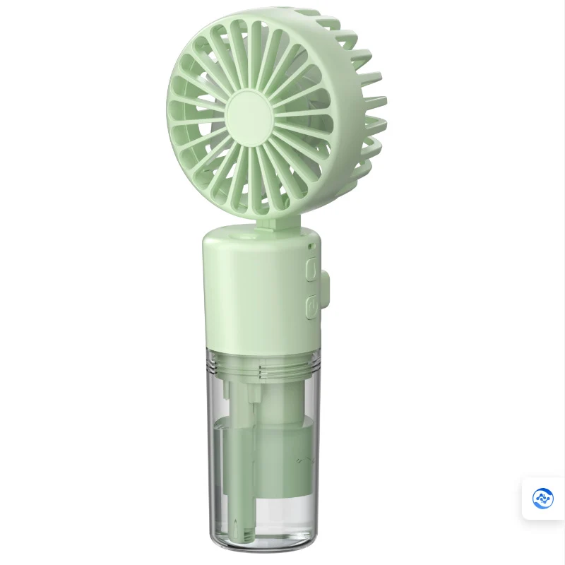 Unisex Tragbarer Mini-Ventilator mit Sprühfunktion und abnehmbarem Wassertank USB-Ladefunktion Skanto