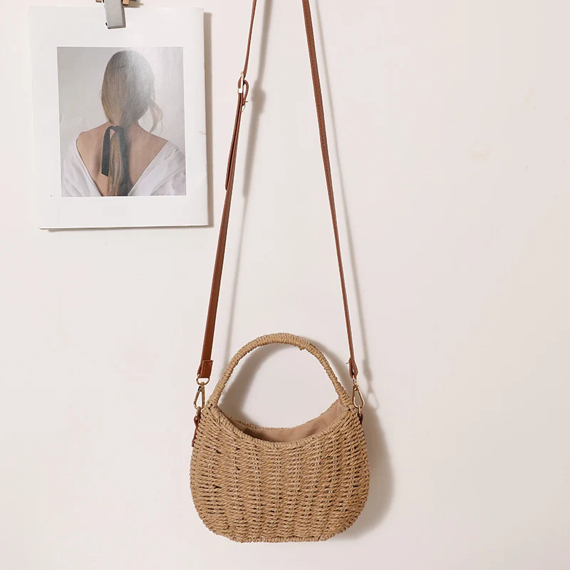 Hochwertige Handtasche aus Naturmaterial Skanto