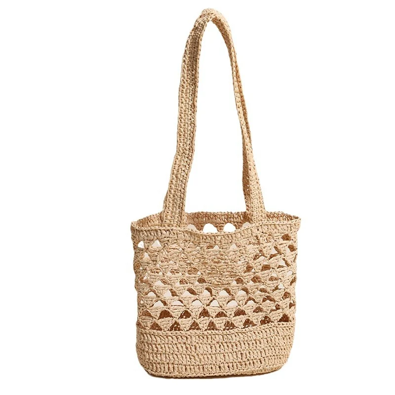 Handgefertigte Netztasche mit eleganten Trägern Skanto