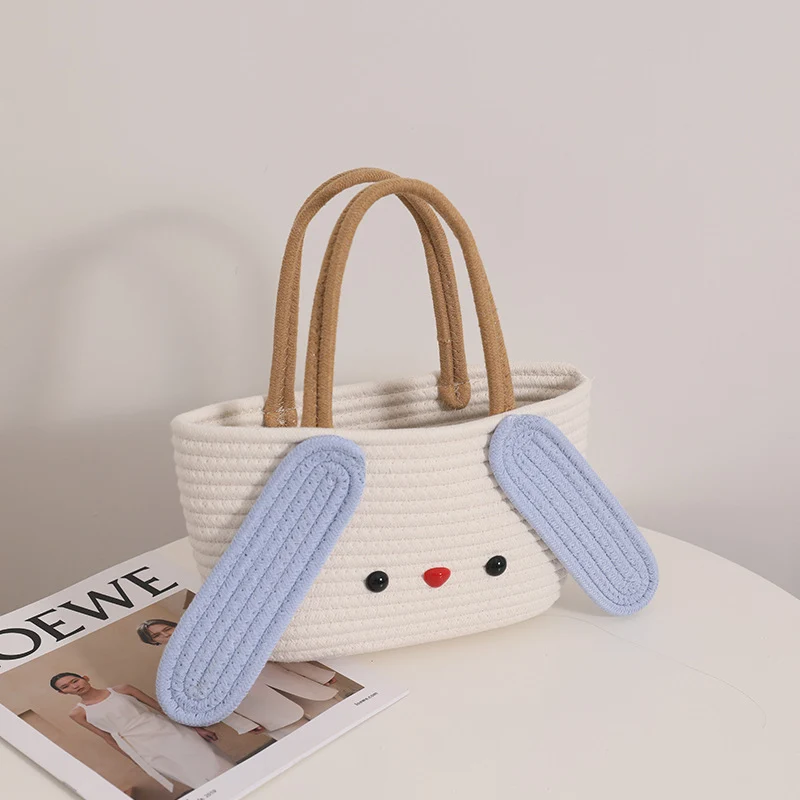 Verspielte Stofftasche mit Tiermotiv Skanto
