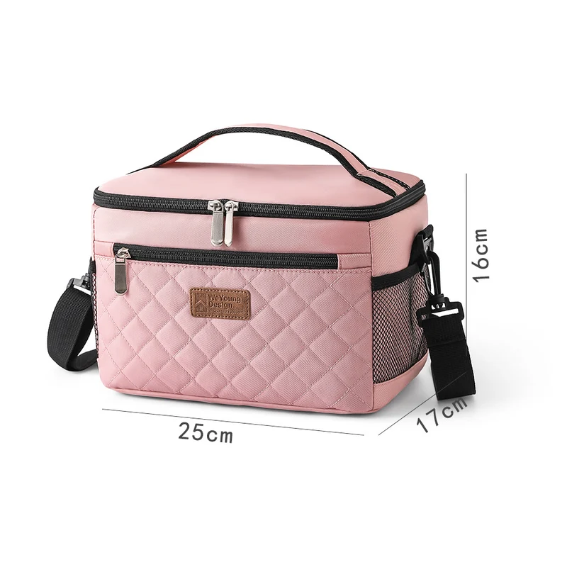 Isolierte Kühltasche für Damen mit mehreren Fächern Skanto