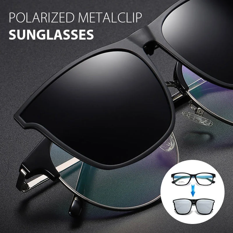 Skanto | Neue Polaroid Clip-On Flip-Up Sonnenbrille