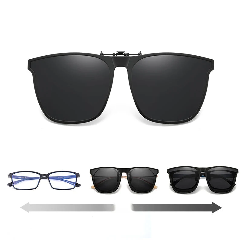 Skanto | Neue Polaroid Clip-On Flip-Up Sonnenbrille