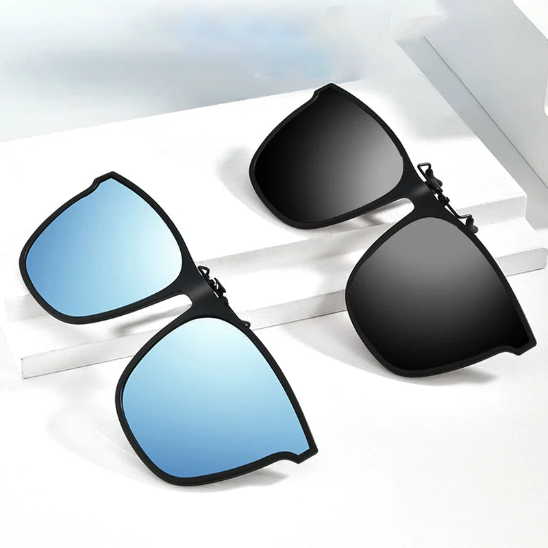 Skanto | Neue Polaroid Clip-On Flip-Up Sonnenbrille