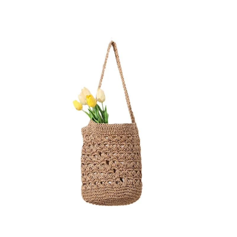 Handgemachte Makramee Shopper-Tasche Skanto