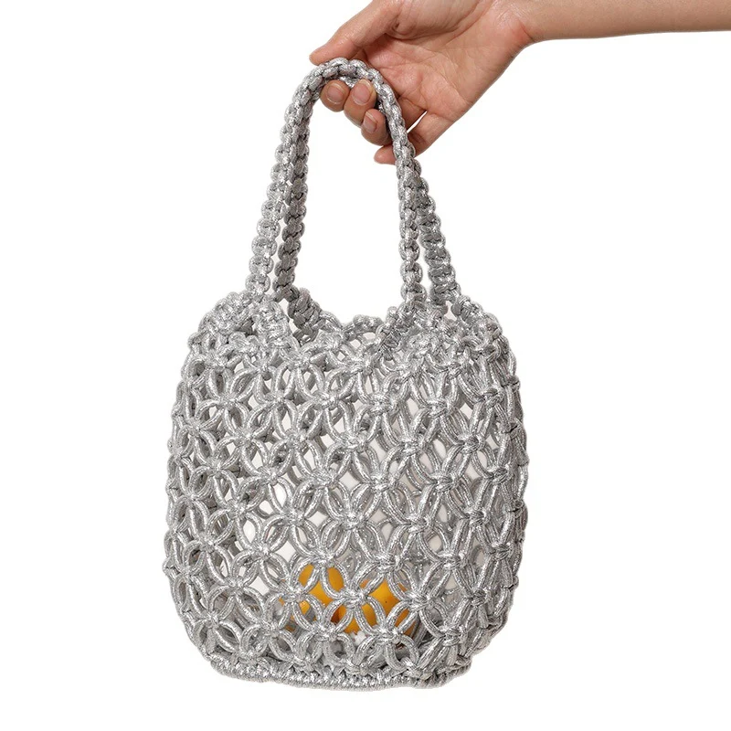Trendige Shopper-Tasche mit einzigartigem Netzdesign Skanto