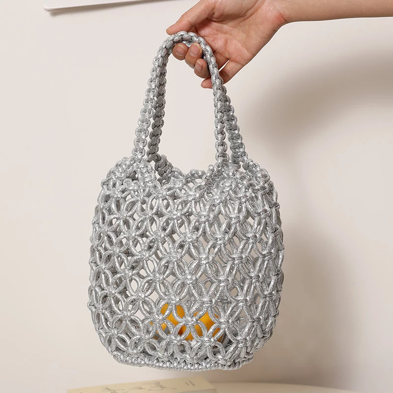 Trendige Shopper-Tasche mit einzigartigem Netzdesign Skanto