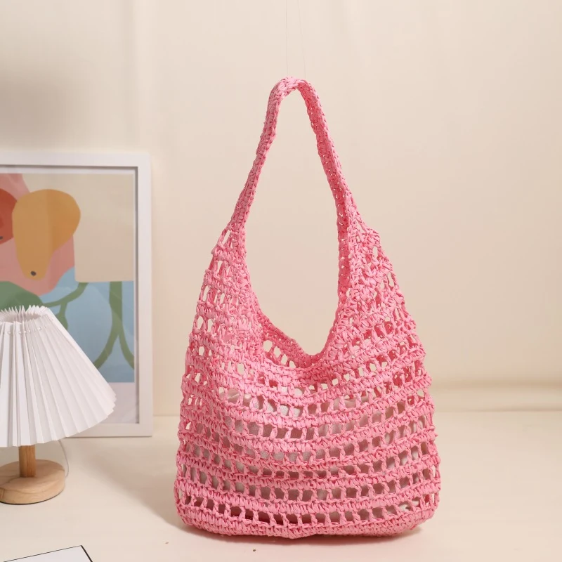 Trendige Netztasche mit gerafftem Design Skanto