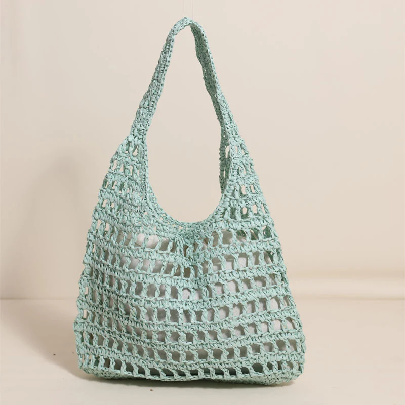 Trendige Netztasche mit gerafftem Design Skanto