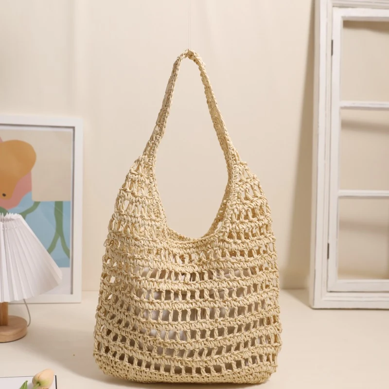 Trendige Netztasche mit gerafftem Design Skanto