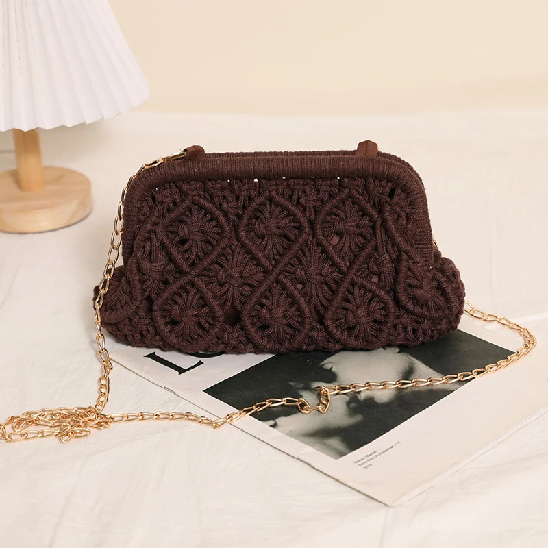 Handgeknüpfte Crossbody Bag im Boho-Stil Skanto