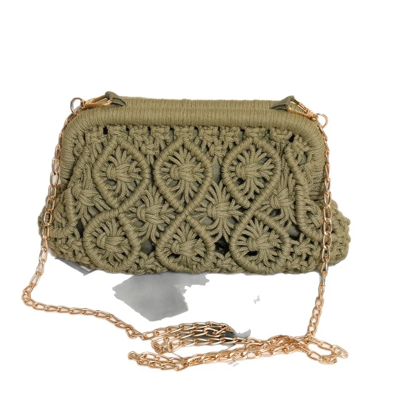 Handgeknüpfte Crossbody Bag im Boho-Stil Skanto