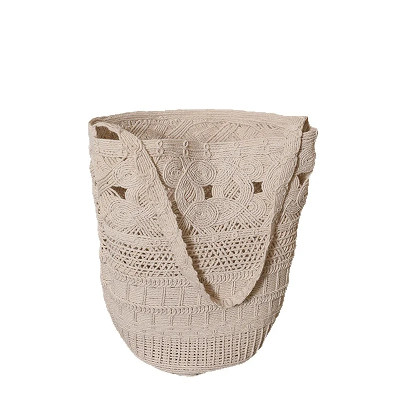 Gehäkelte Baumwolltasche Skanto