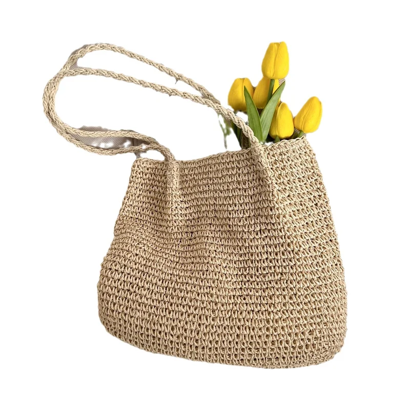 Elegante gewebte Tasche mit geräumigem Innenraum Skanto