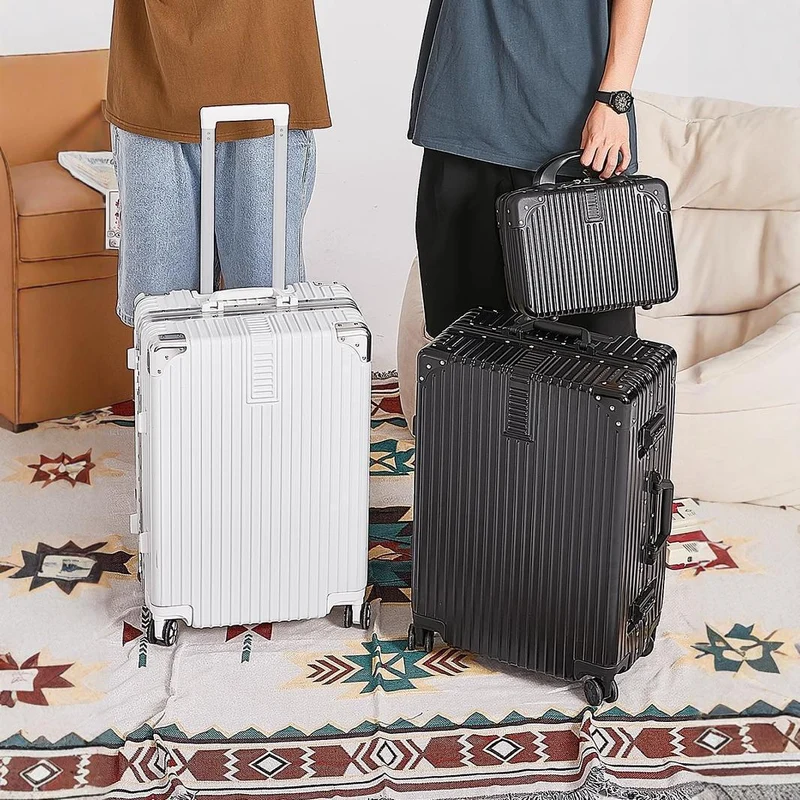 Unisex Ultra-Strapazierfähiger Strukturierter Hartschalenkoffer Skanto