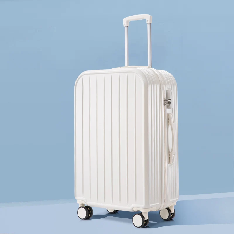Unisex Leiser geriffelter Hartschalenkoffer Skanto