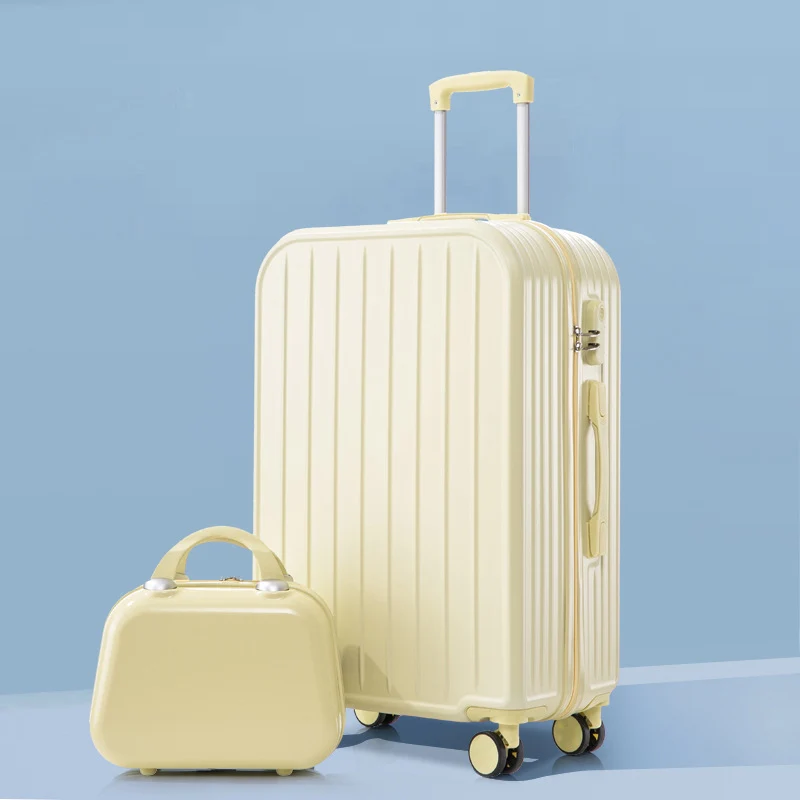 Unisex Leiser geriffelter Hartschalenkoffer Skanto