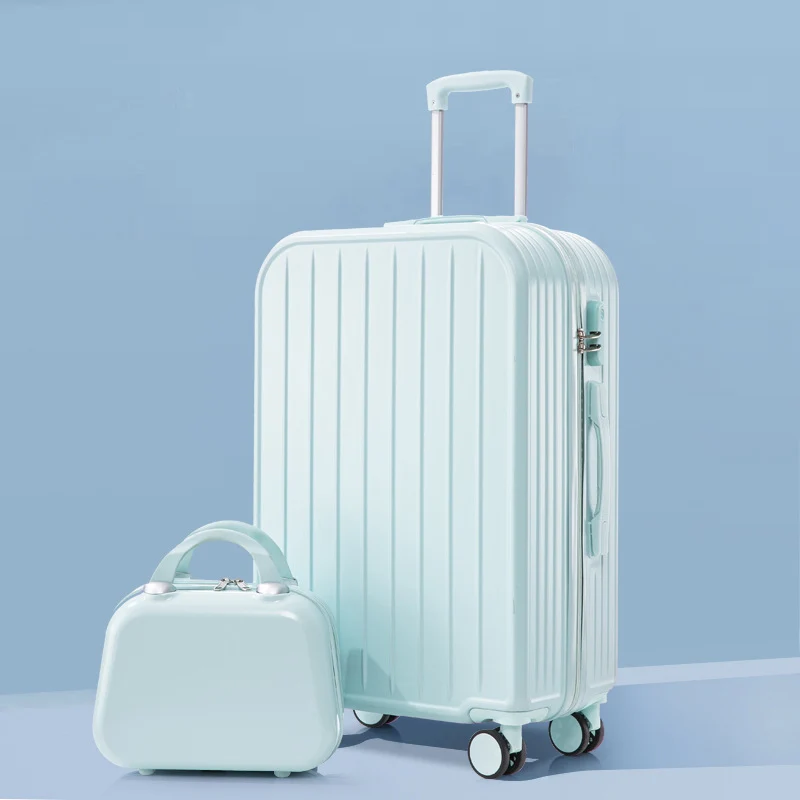 Unisex Leiser geriffelter Hartschalenkoffer Skanto