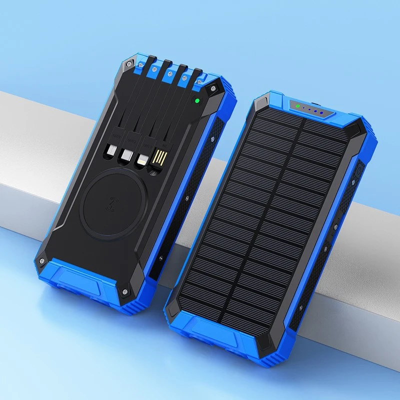 Tragbare Solar-Powerbank Skanto