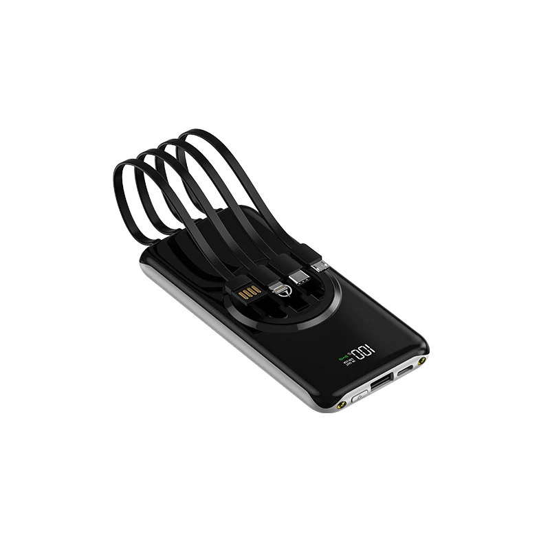 Tragbare Powerbank mit Schnellladefunktion und LED-Anzeige Skanto