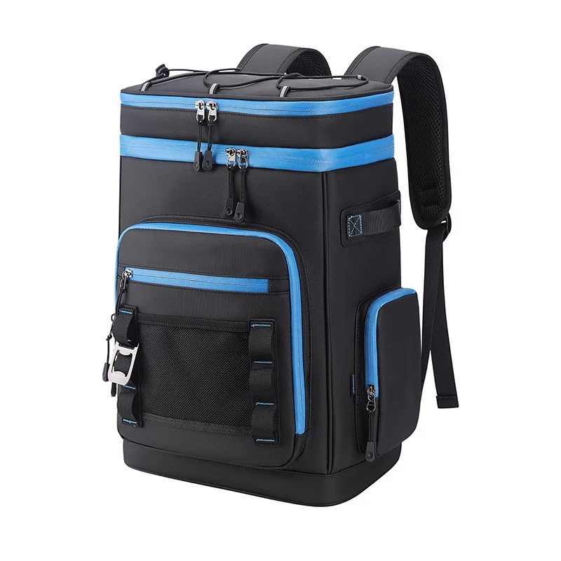 Unisex isolierter Kühlrucksack mit großem Volumen, mehreren Organizerfächern und ergonomischen Schultergurten Skanto