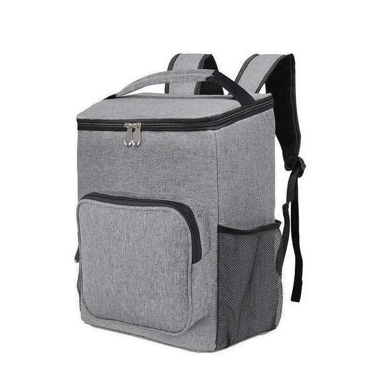 Unisex isolierter Kühlrucksack mit großem Hauptfach, Fronttasche und seidiger Wärmeisolierung Skanto