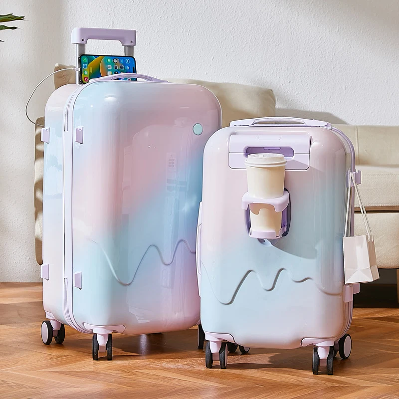 Unisex Smarter Kabinenkoffer mit Ladefunktion Skanto