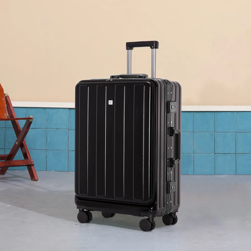 Unisex Eleganter Aerodynamischer Hartschalenkoffer Skanto
