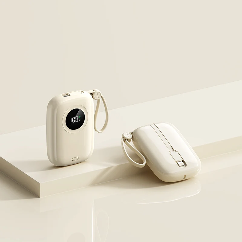 Tragbare Powerbank mit digitaler Energieanzeige Skanto