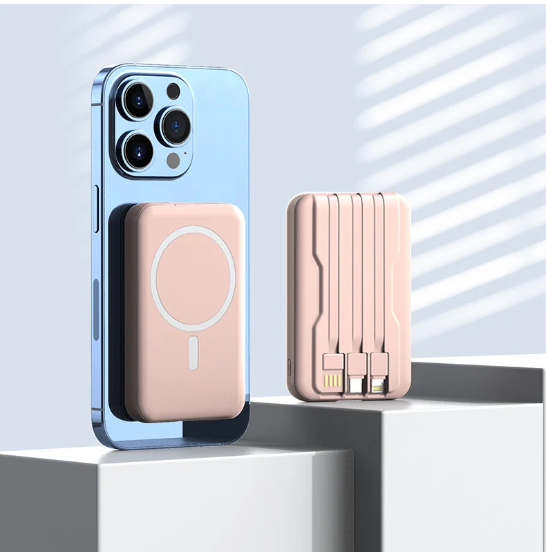 Tragbare MagSafe Powerbank mit integrierter Schnellladefunktion Skanto