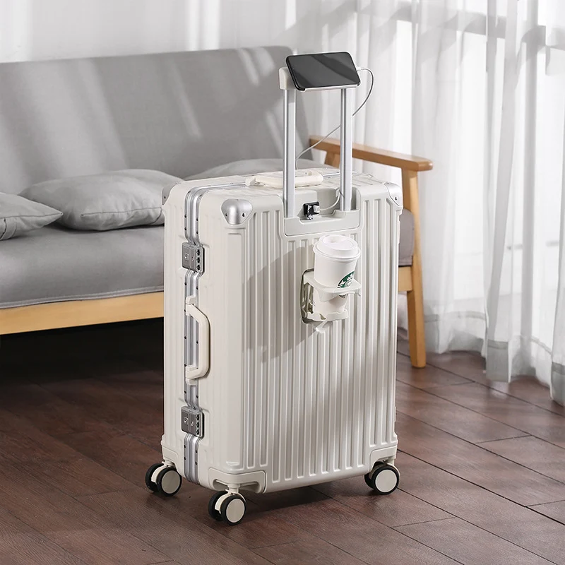 Unisex Smarter Reisekoffer mit USB-Ladeanschluss Skanto