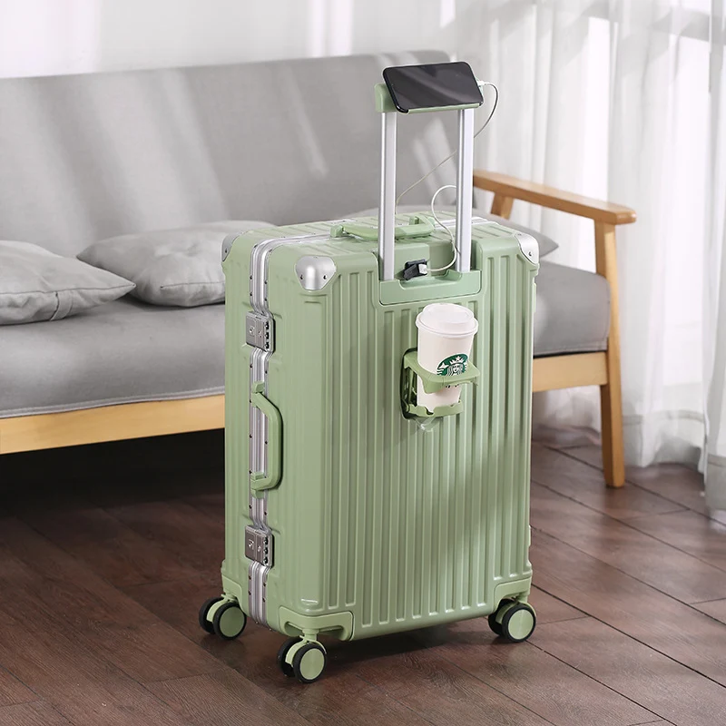 Unisex Smarter Reisekoffer mit USB-Ladeanschluss Skanto