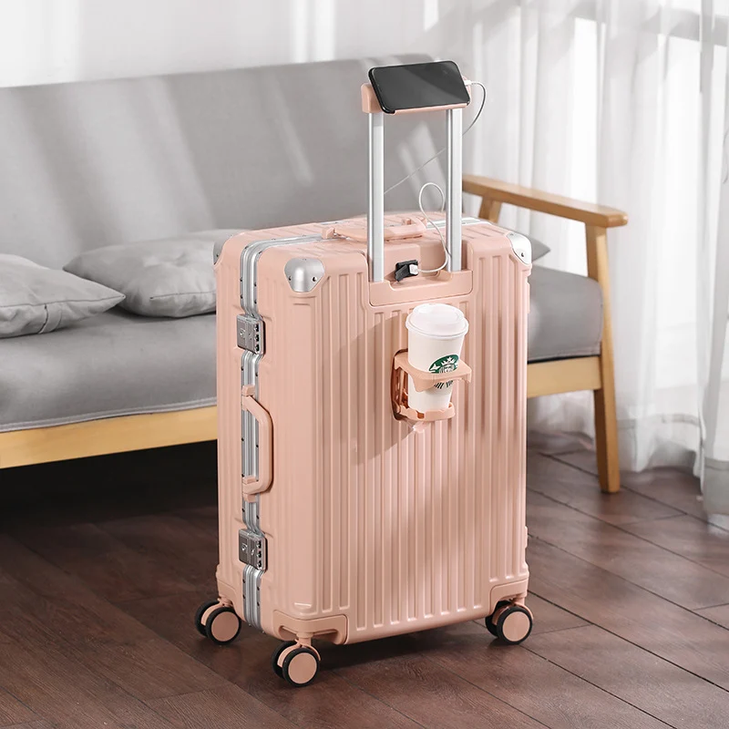 Unisex Smarter Reisekoffer mit USB-Ladeanschluss Skanto