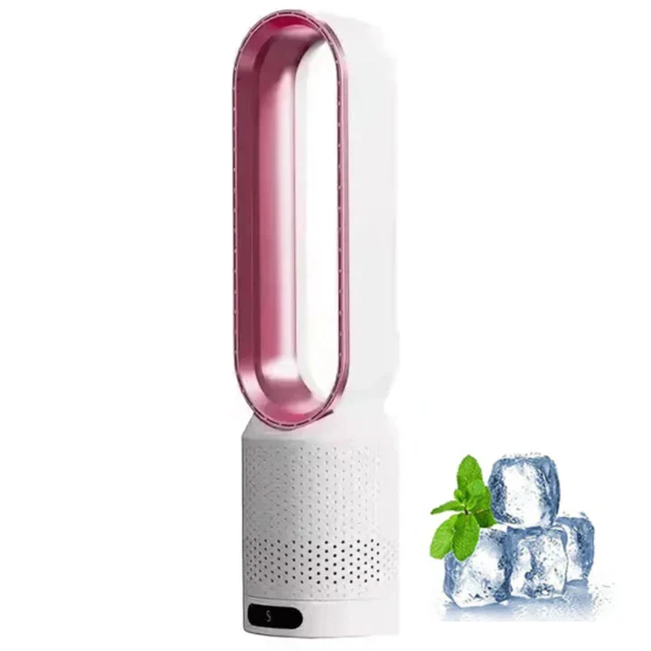 Tragbarer blattloser Ventilator mit Luftreinigung und Fernbedienung | Skanto