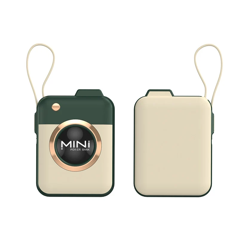 Mini-Powerbank mit Trageschlaufe und hoher Kapazität Skanto
