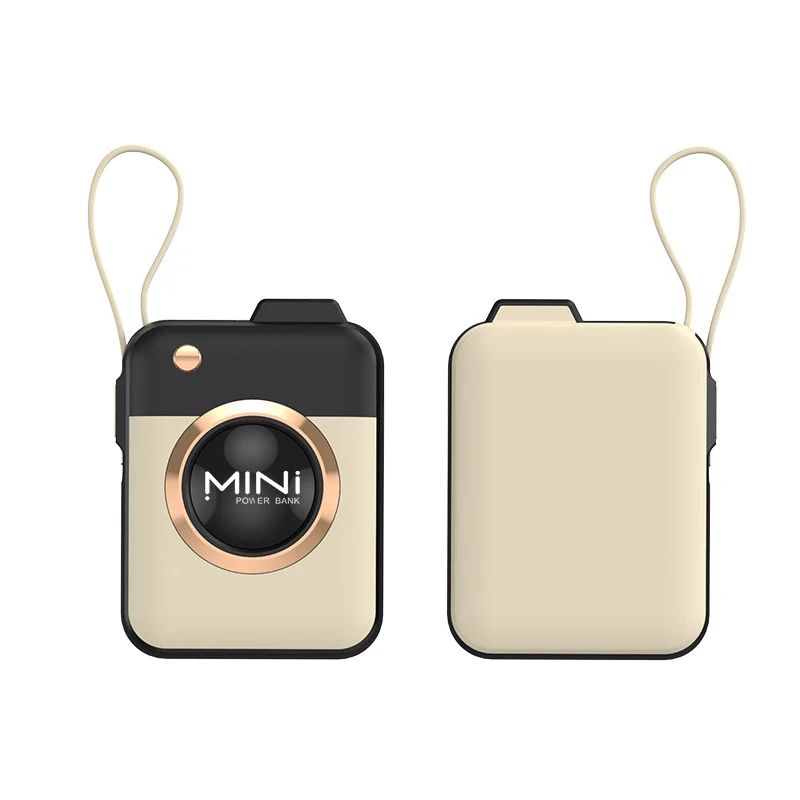 Mini-Powerbank mit Trageschlaufe und hoher Kapazität Skanto