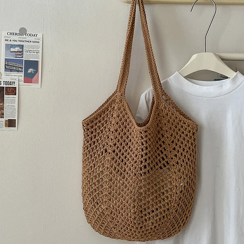 Geflochtene Tragetasche im modernen Design Skanto