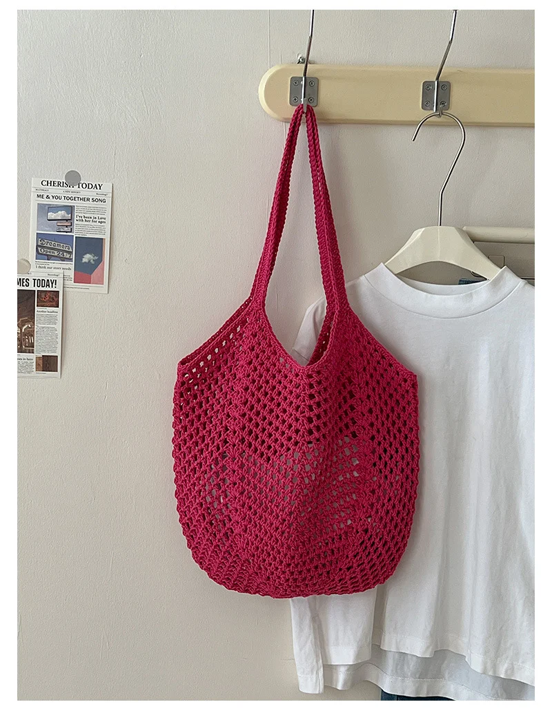 Geflochtene Tragetasche im modernen Design Skanto