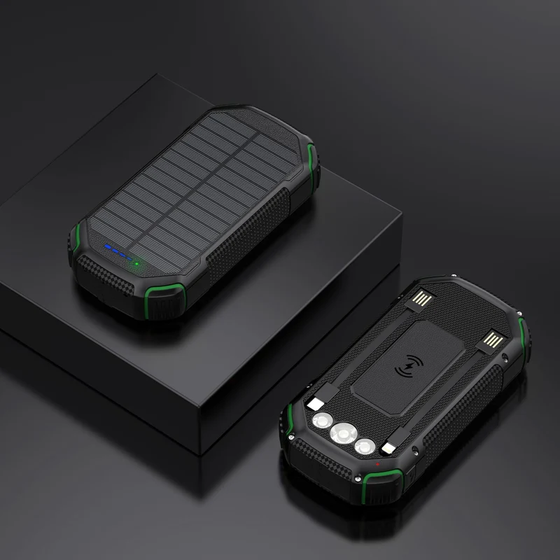 Robuste und tragbare Solar-Ladegerät Powerbank Skanto