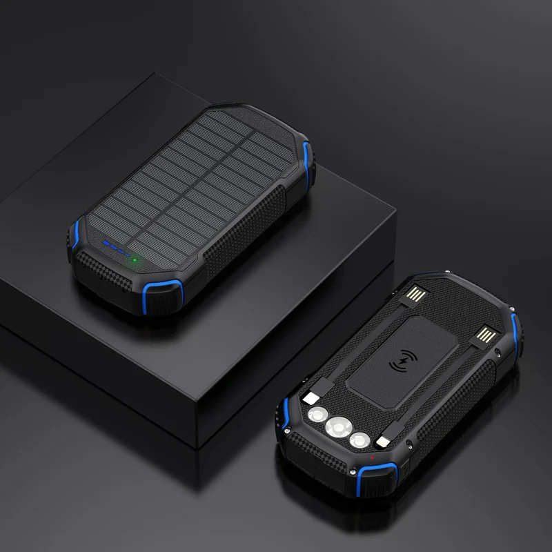 Robuste und tragbare Solar-Ladegerät Powerbank Skanto