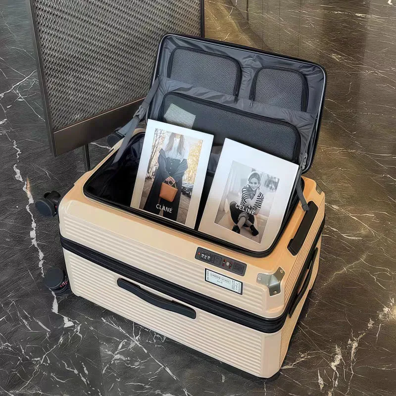 Unisex Premium Reisekoffer mit mehreren Fächern Skanto