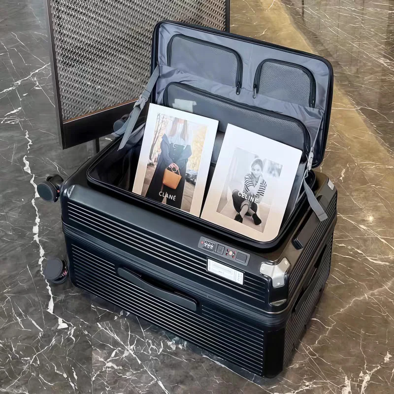 Unisex Premium Reisekoffer mit mehreren Fächern Skanto