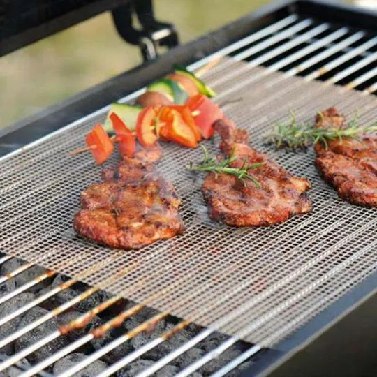 Skanto | Wiederverwendbare Antihaft-PTFE-Fiberglas-Grillmatte