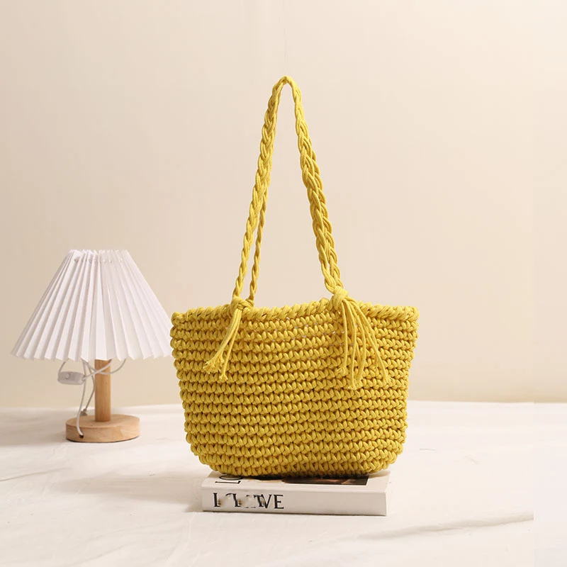 Geflochtene Strandtasche Skanto