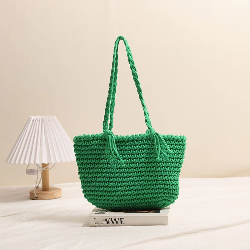 Geflochtene Strandtasche Skanto