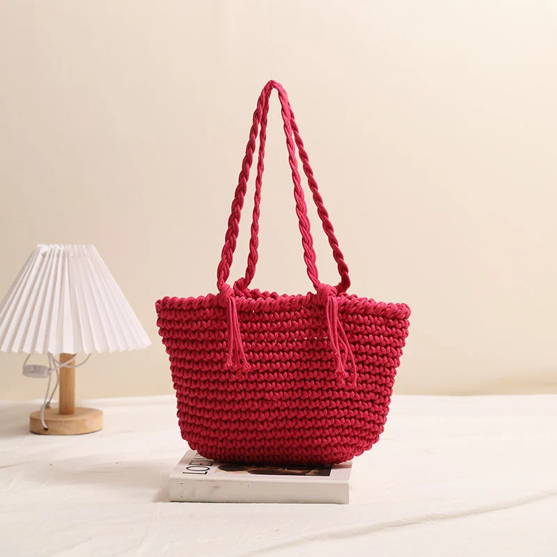 Geflochtene Strandtasche Skanto