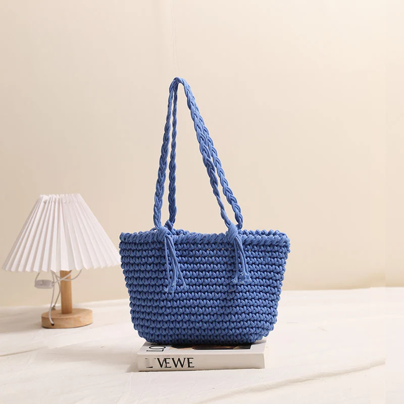 Geflochtene Strandtasche Skanto
