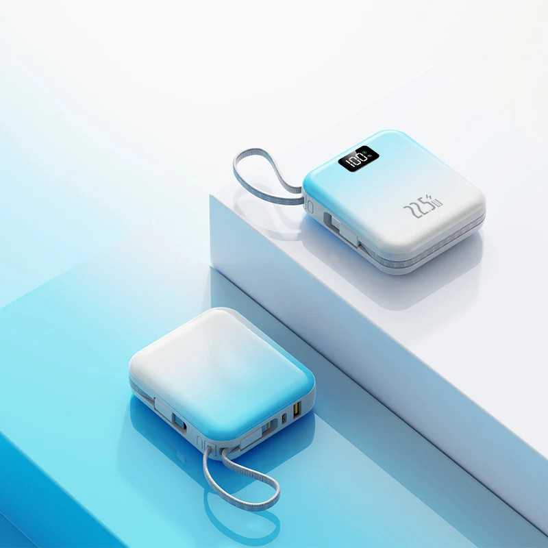 Tragbare Powerbank mit Digitalanzeige Skanto