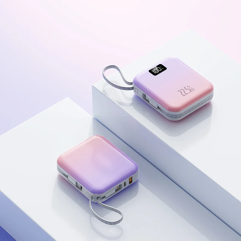 Tragbare Powerbank mit Digitalanzeige Skanto