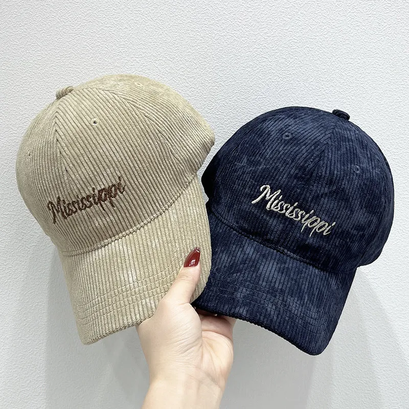 Cord-Visor-Kappe für Damen Skanto